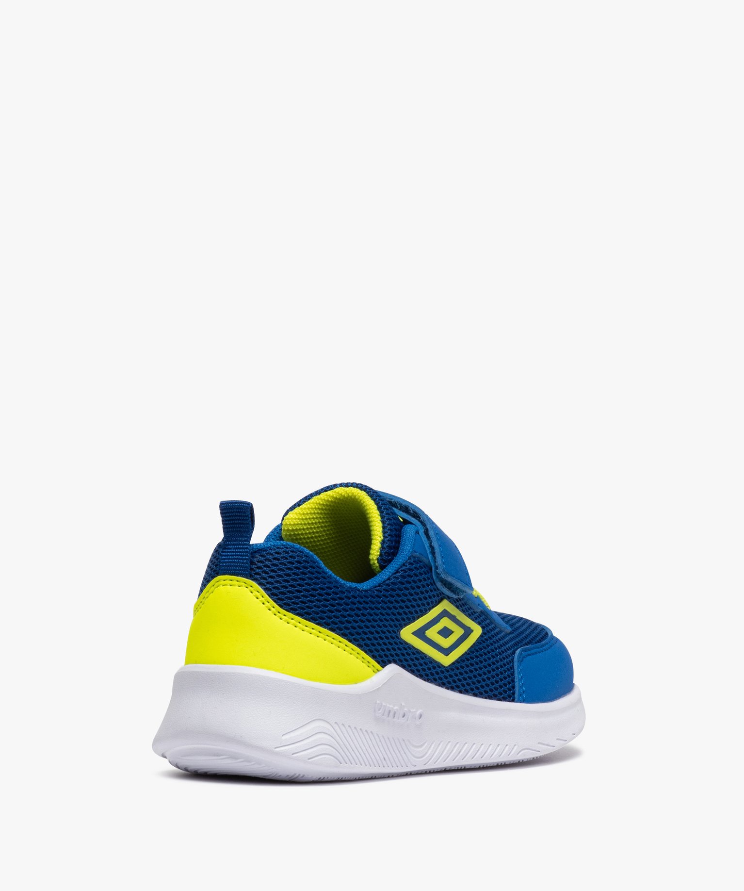 Baskets Garçon running bicolores à scratch - Umbro bleu | GEMO
