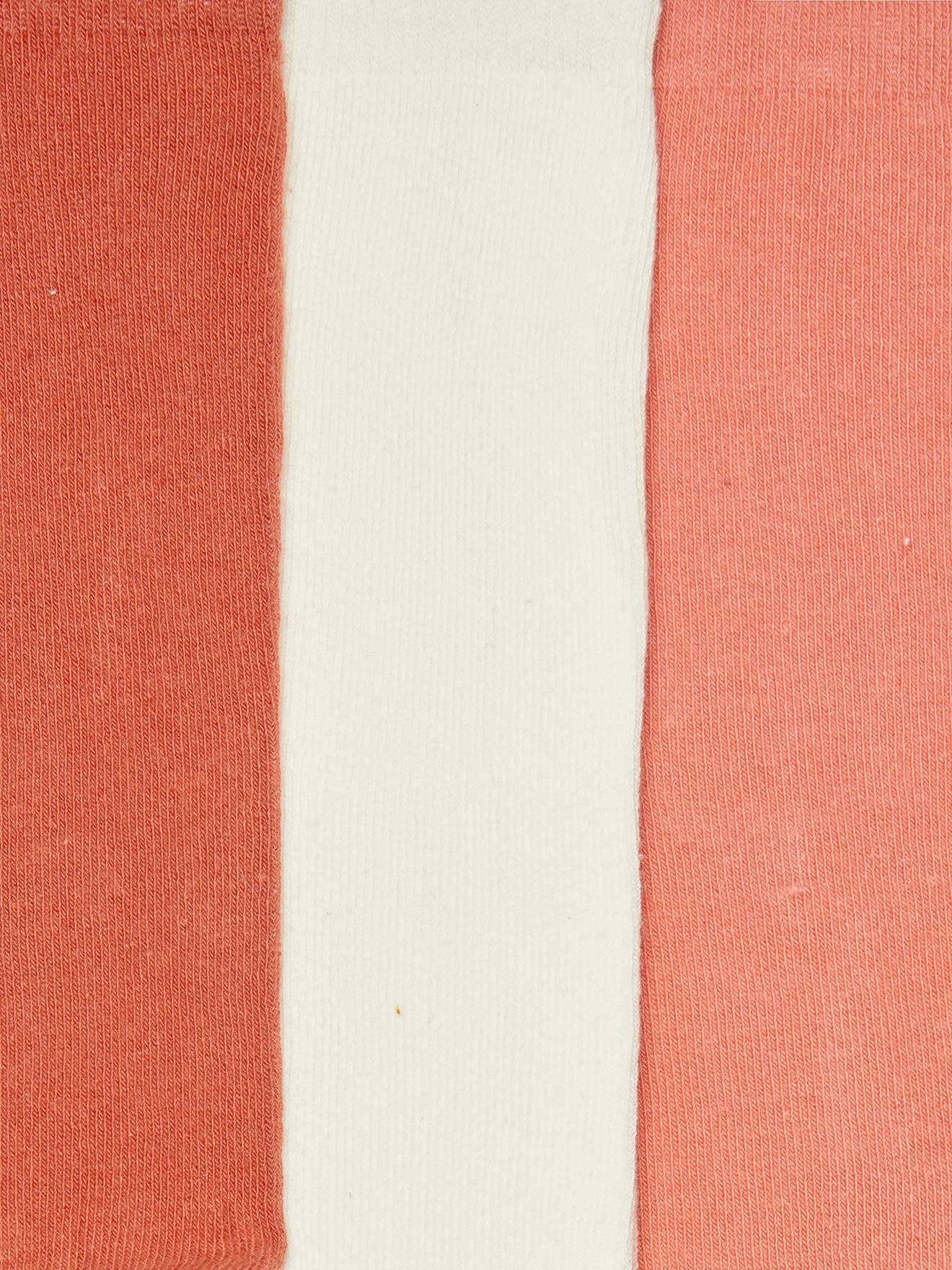 Lot de 3 paires de collants fille BASICS moutarde
