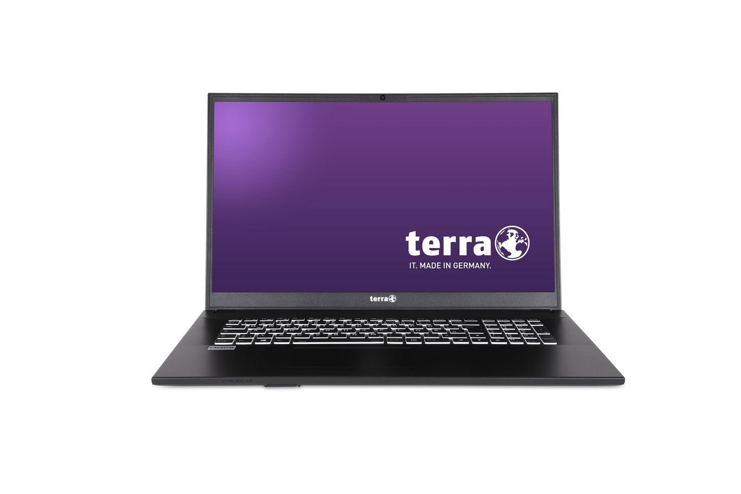 TERRA 1716A Notebook (43,90 cm/17.3 Zoll, Intel Pentium Gold 6405U, UHD Graphics, 500 GB SSD, fertig installiert & aktiviert, Funkmaus & Laptoptasche)