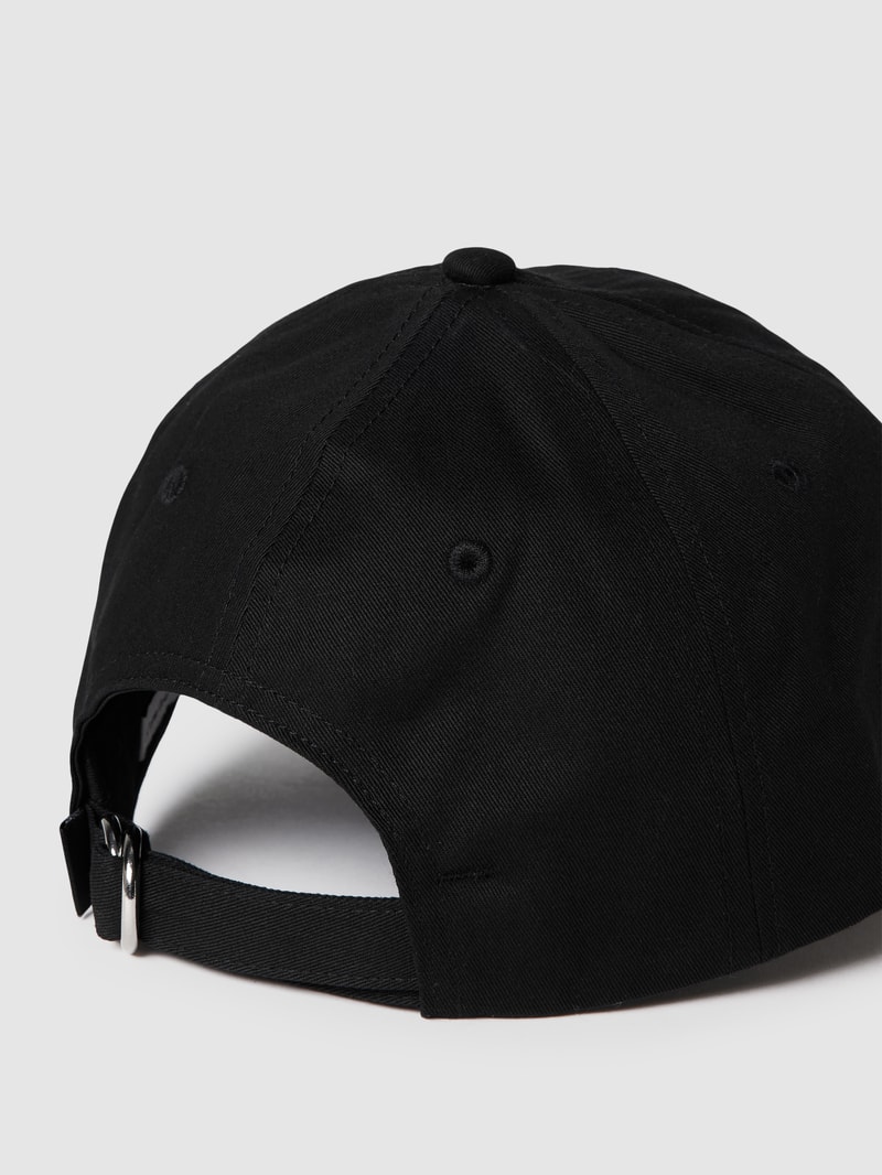 Cap mit Label-Stitching in black