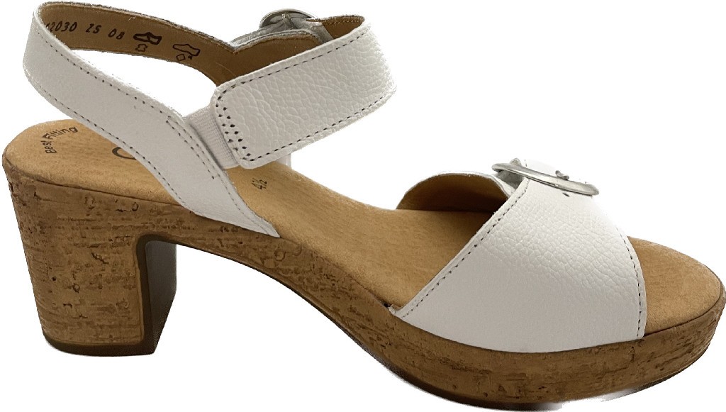 GABOR Klassische Sandalen weiss