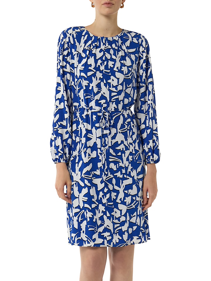 comma Kleid in Blau günstig kaufen