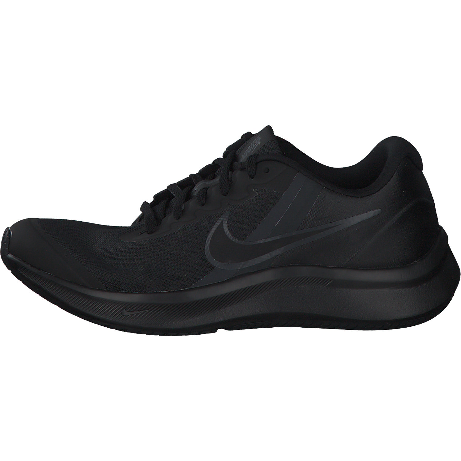 Nike Star Runner 3 DA2776 M, Sneakers Low, Herren, black/black-dk smoke grey