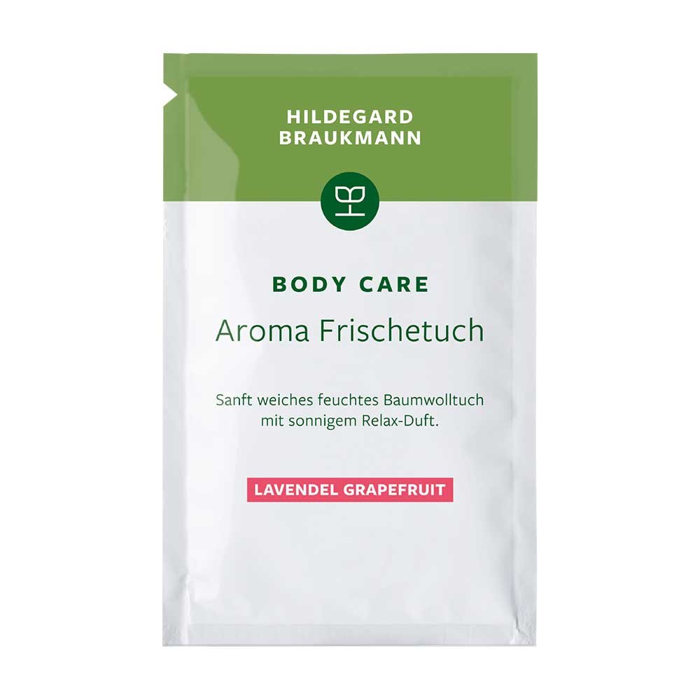 Hildegard Braukmann Body Care Aroma Frischetücher Lavendel Grapefruit