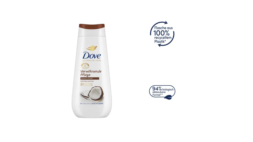 Dove Advanced Care verwöhnende Pflege Duschcreme 225 ml