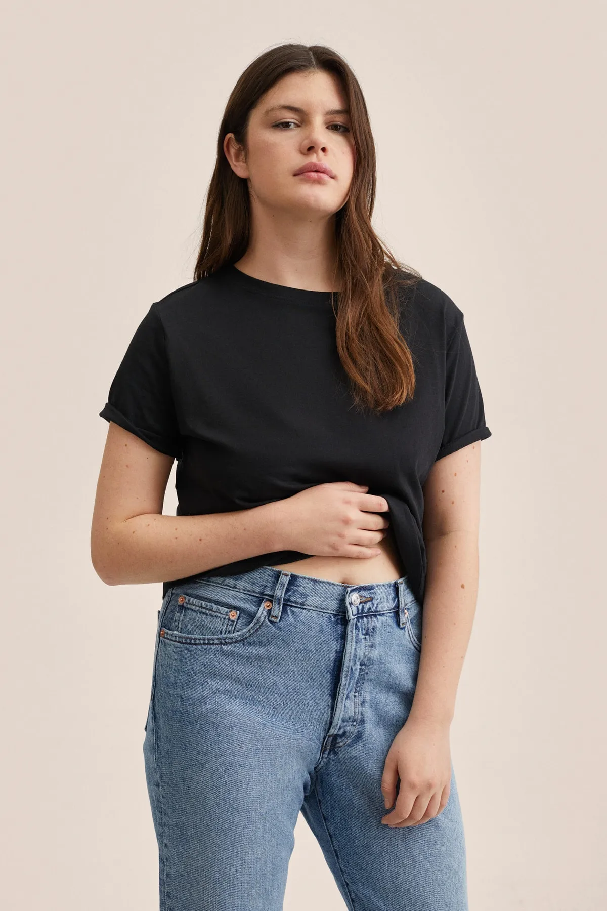 MANGO  Blaue Damenjeans 27030767