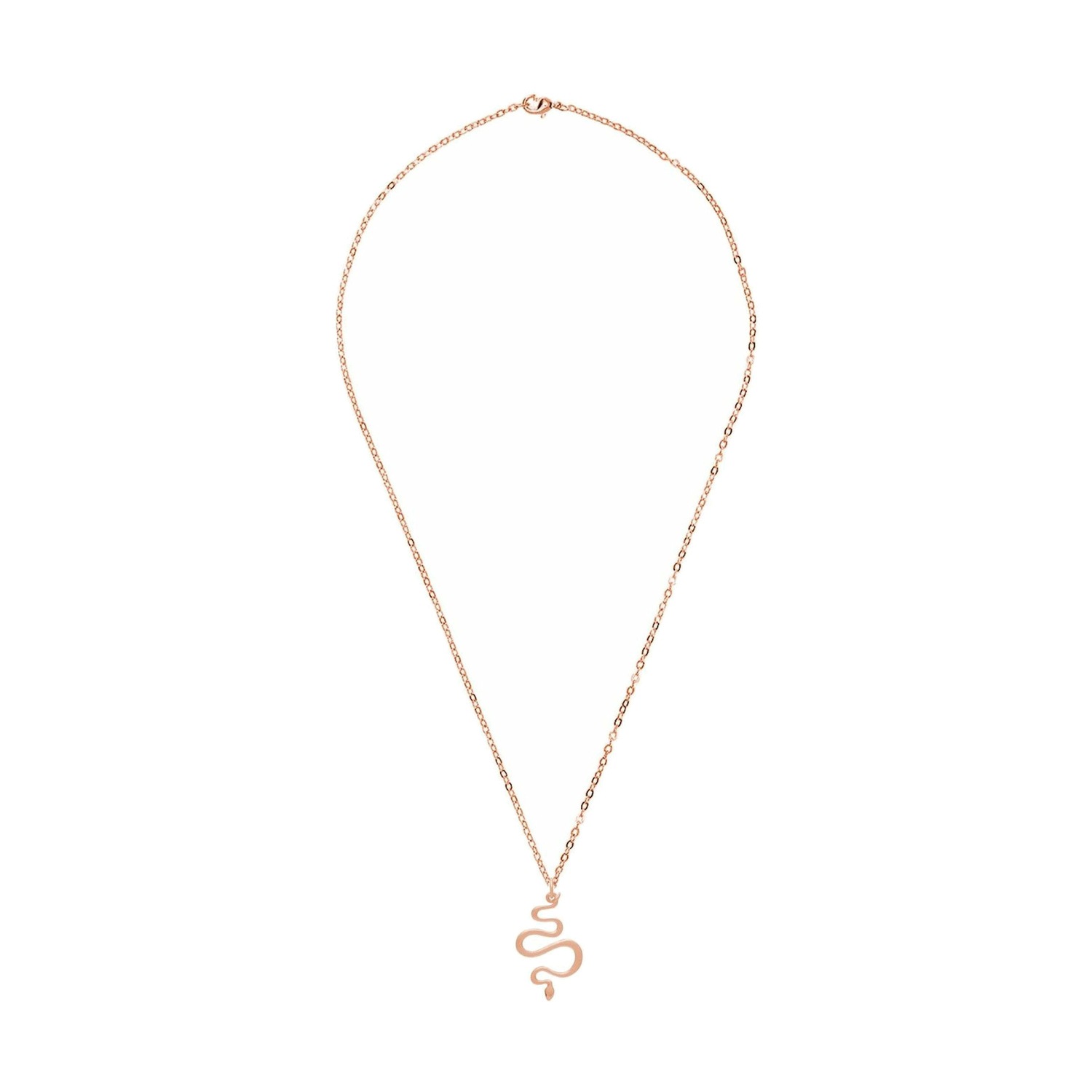 Kette mit Anhänger 'SCHLANGE'