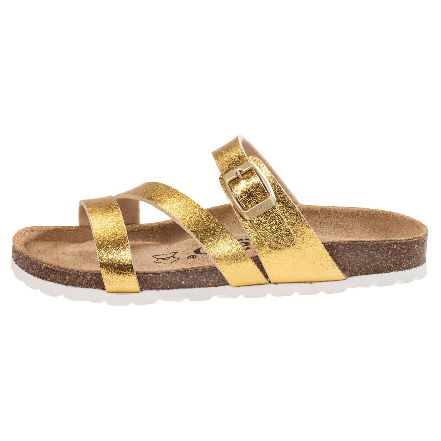 Palado Ikaria Metallic, Pantoletten, Damen, Gold