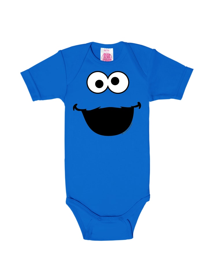 Logoshirt Body in azurblau günstig kaufen