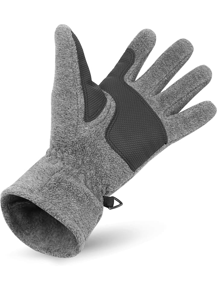 Normani Outdoor Sports Fleece Handschuhe Nuuk in Grau günstig kaufen M