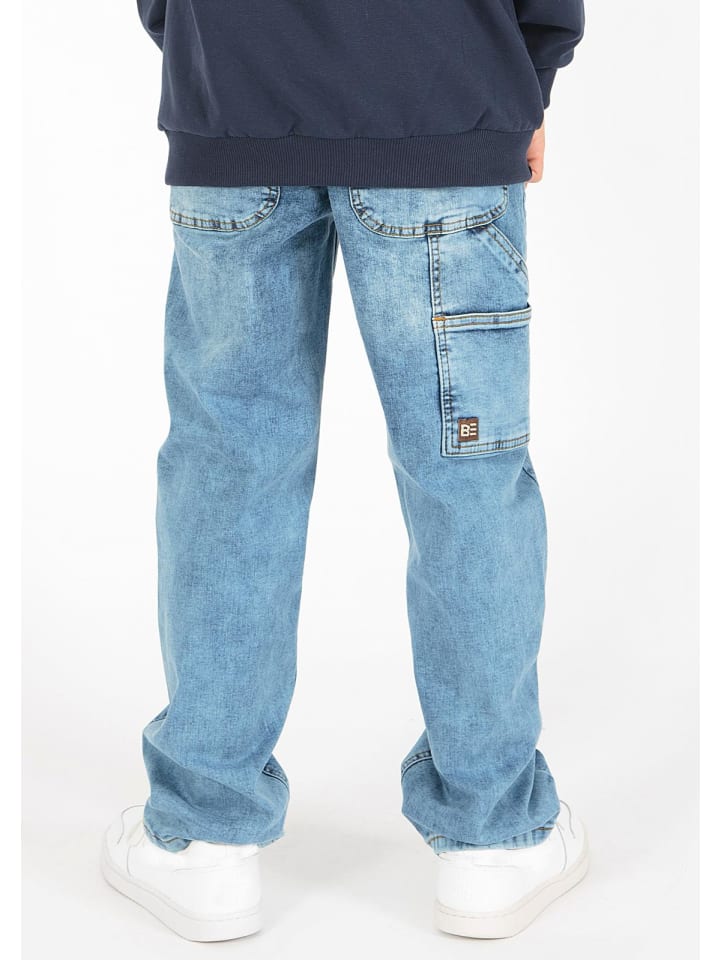 Blue Effect Baggy Jeans slim fit - schmaler Bund in medium blue günstig kaufen