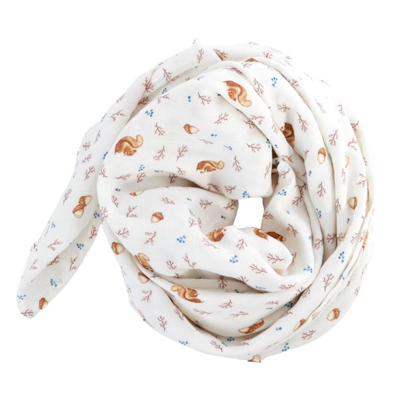 Maxi-lange en coton bio* Noisette beige