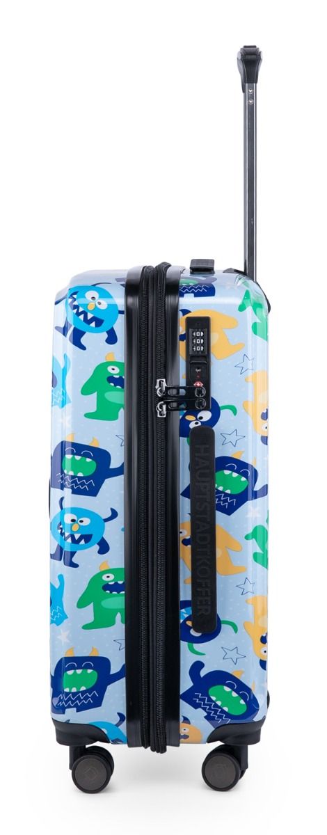 MITTE - children's suitcase hand luggage SPACE Dark blue matt, TSA, 55 cm, 55 litres