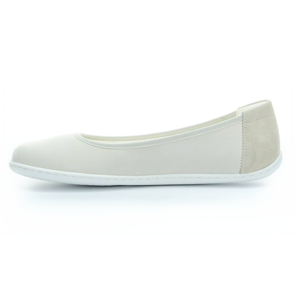 Be Lenka Sophie Chalk White Barfuß-Ballerinas