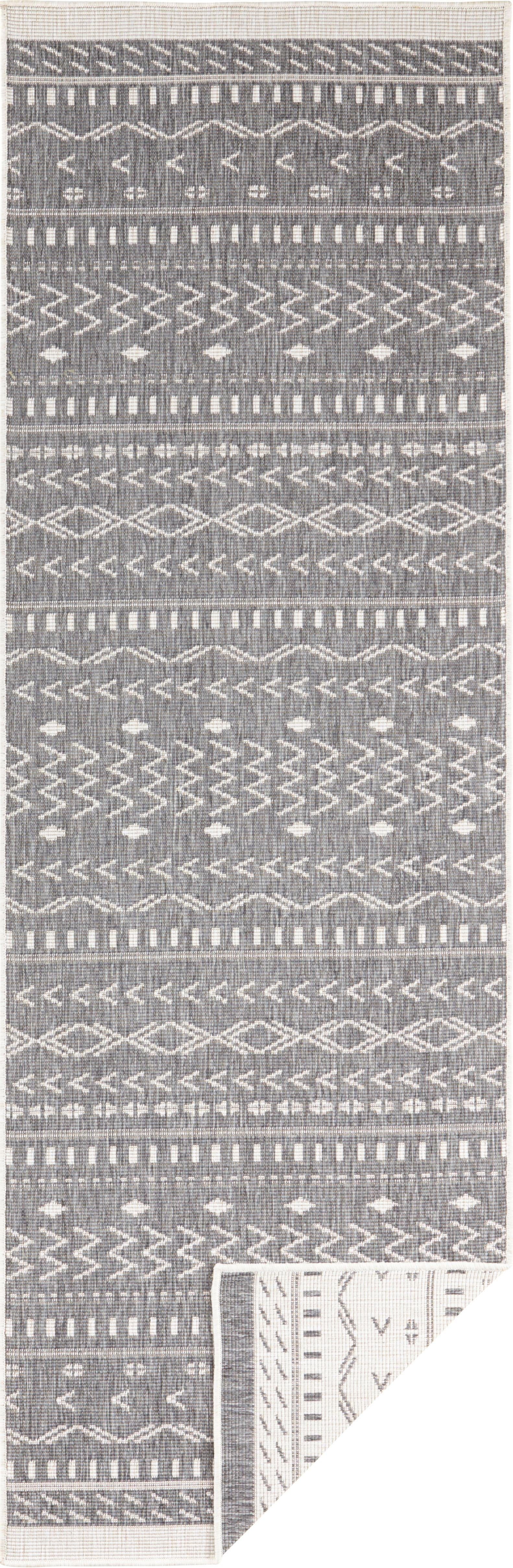 Läufer Kuba, NORTHRUGS, rechteckig, Höhe: 5 mm, In-& Outdoor, Wetterfest, Balkon, Garten, Wohnzimmer, Wasserfest