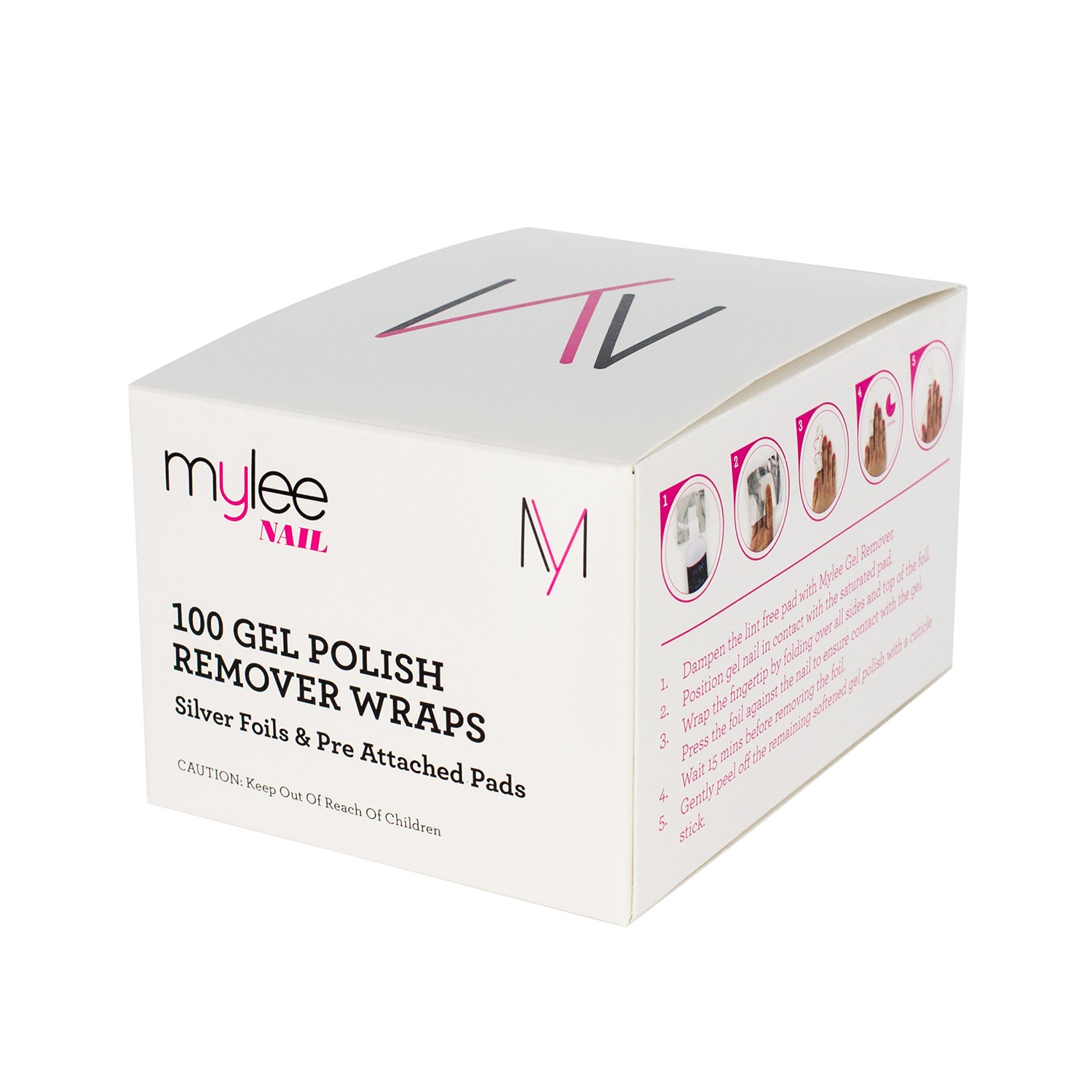 Gel Remover mit Folien-Wraps