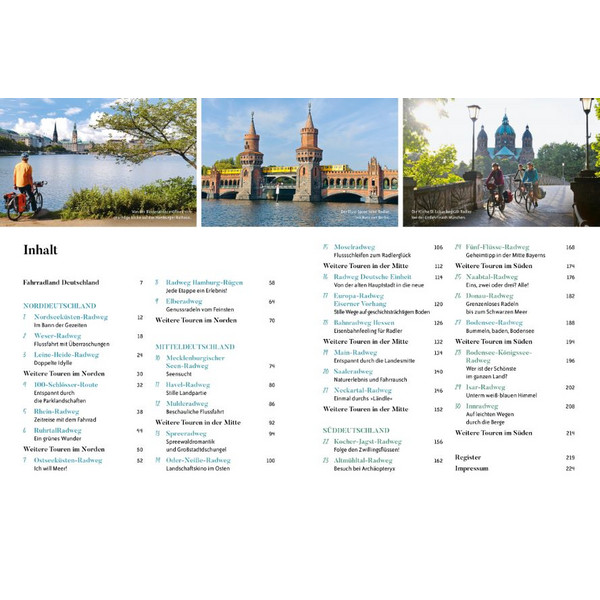 DAS RADREISEBUCH DEUTSCHLAND - Radwanderführer