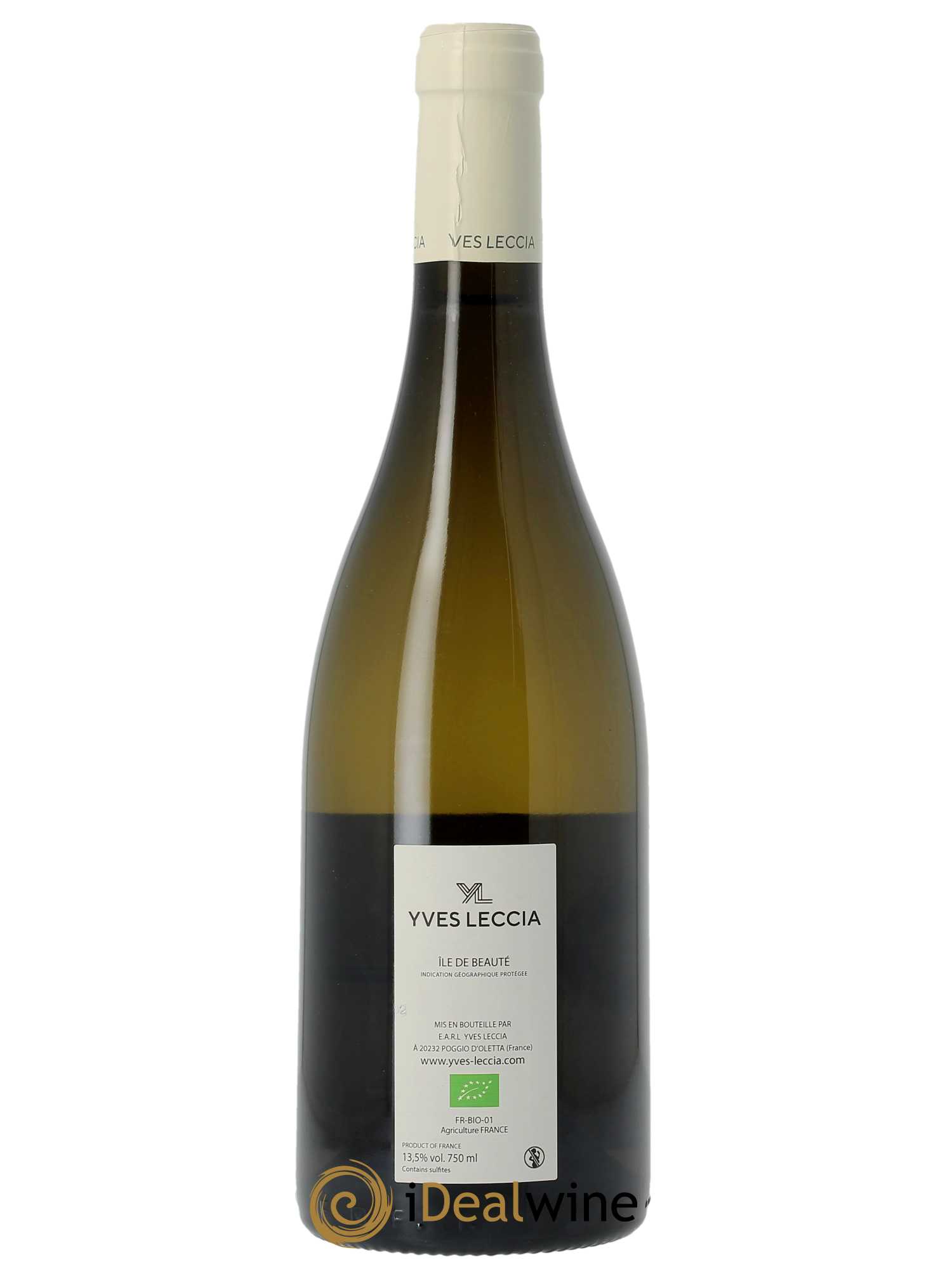 IGP Ile de Beauté Cuvée YL Yves Leccia  2022 - Lot de 1 Bouteille