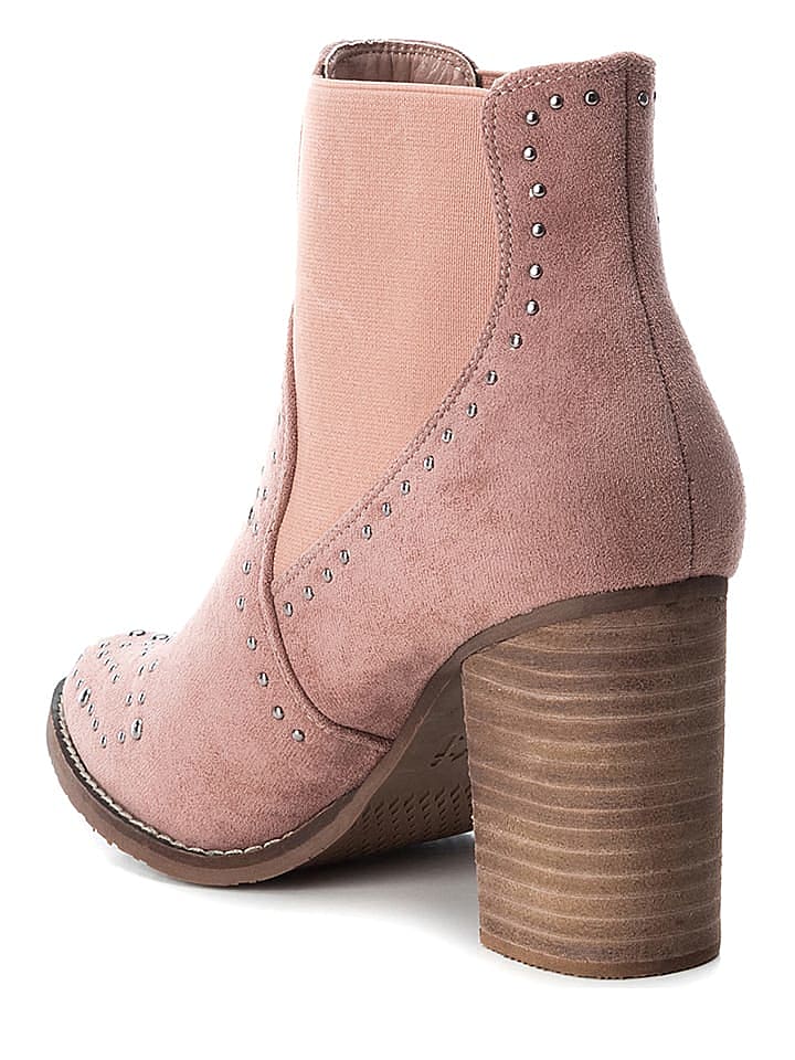 Xti Chelsea-Boots in Rosa günstig kaufen 40
