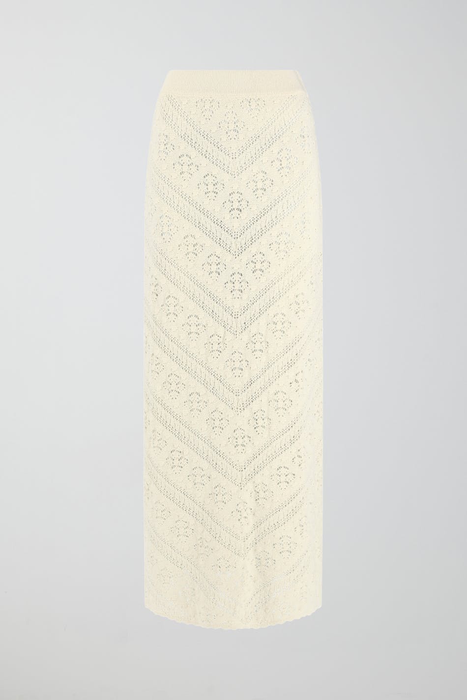 Crochet maxi skirt