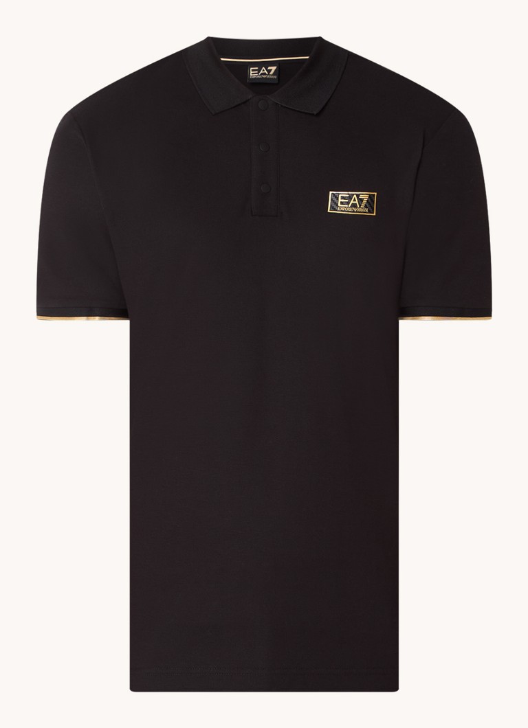 Emporio Armani Regular fit polo with logo