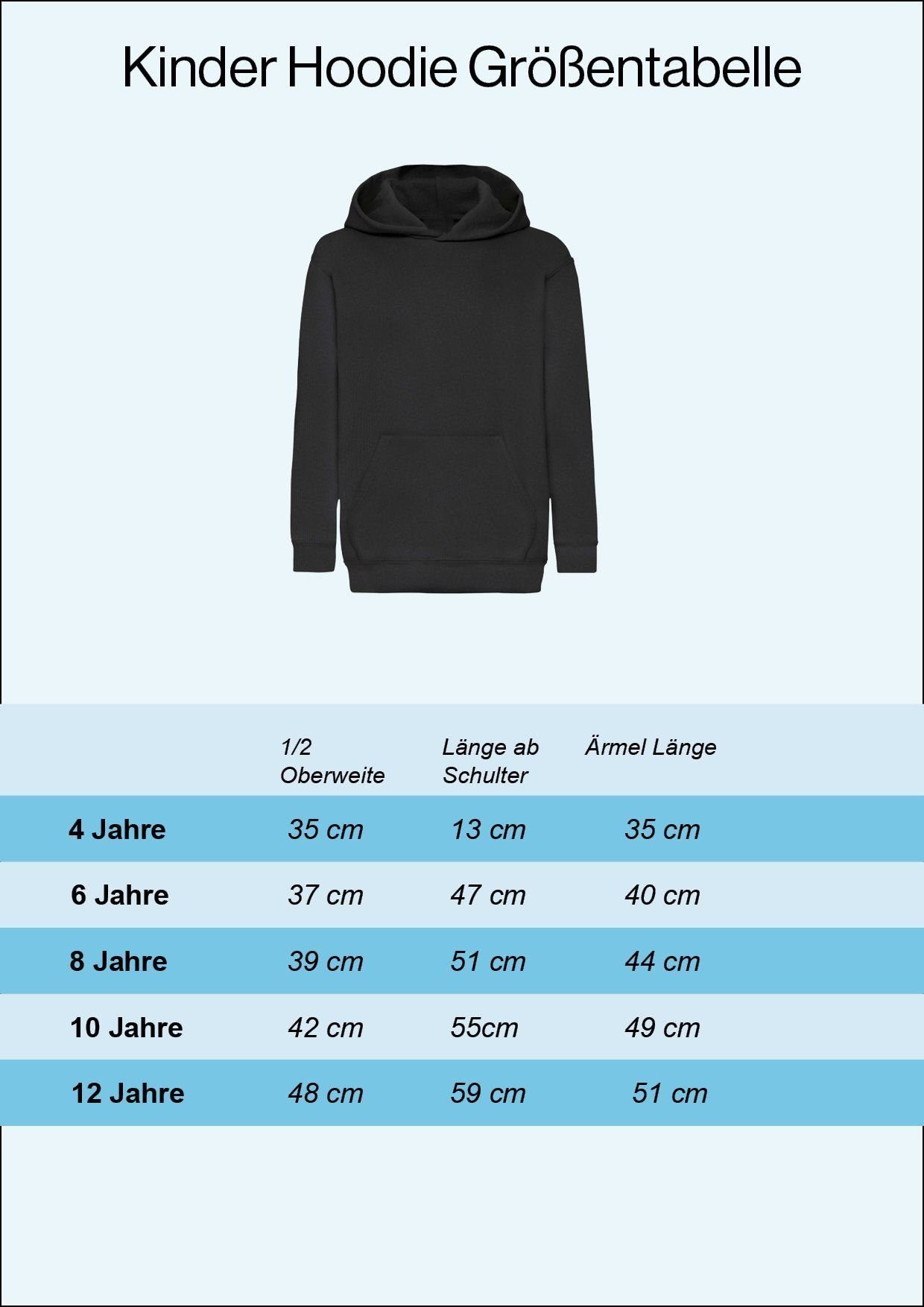 Youth Designz Kapuzenpullover Gamer Forever Kinder Hoodie Pullover für Jungen und Mädchen mit trendigem Frontprint