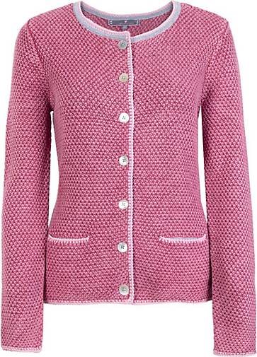 Lieblingsstück Damen Strickjacke ZARAL Trachtenjanker mit Herzintarsie