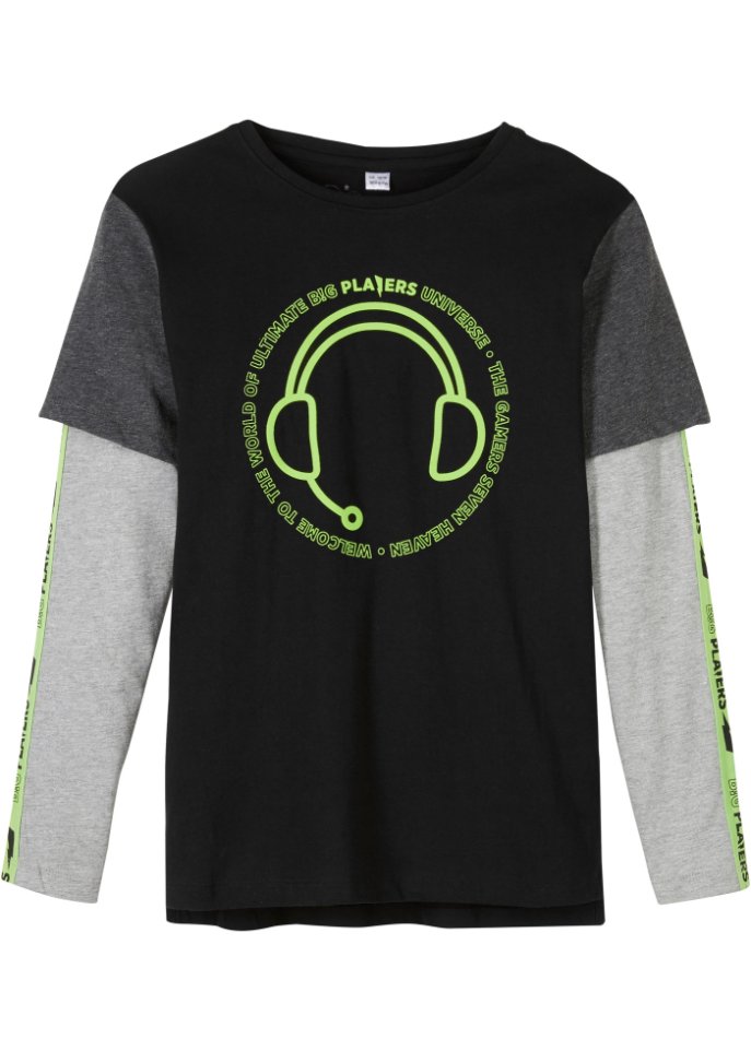 Jungen Layershirt aus Bio-Baumwolle