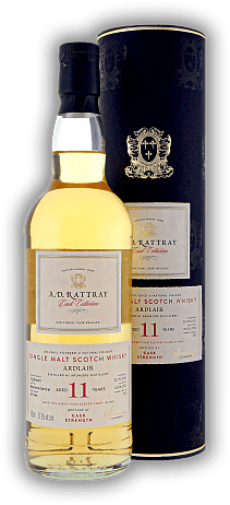 Ardlair A.D. Rattray 11 Years 2010/2021 Bourbon Barrel 57,5% Ardlair A.D. Rattray 11 Years 2010/2021 Bourbon Barrel 57,5% Ein unpeated Ardmore. Alter 10/21 - 0,7	 Liter - Vol 57,5%
