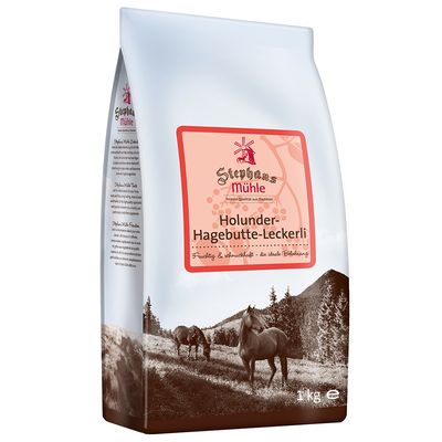 Stephans Mühle Pferdeleckerli Holunder-Hagebutte