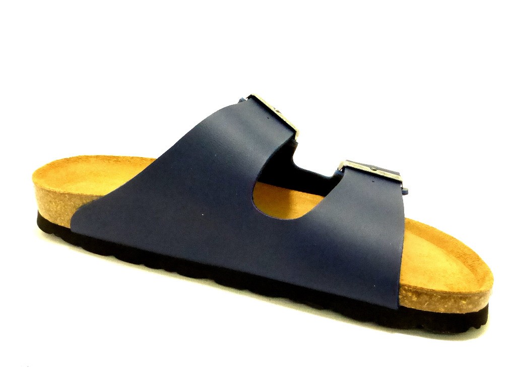 ROHDE Pantoletten blau