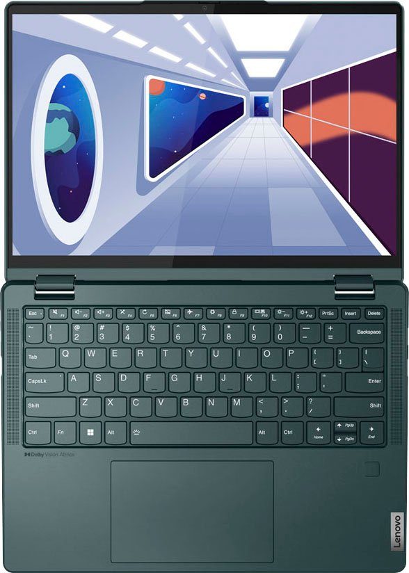 Lenovo Yoga 6 Notebook (33,8 cm/13,3 Zoll, AMD Ryzen 5 7530U, Radeon Graphics, 512 GB SSD)