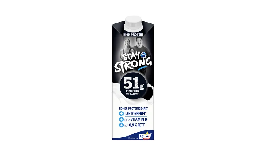 STAY STRONG Laktosefreie Protein H-MIlch 1 l