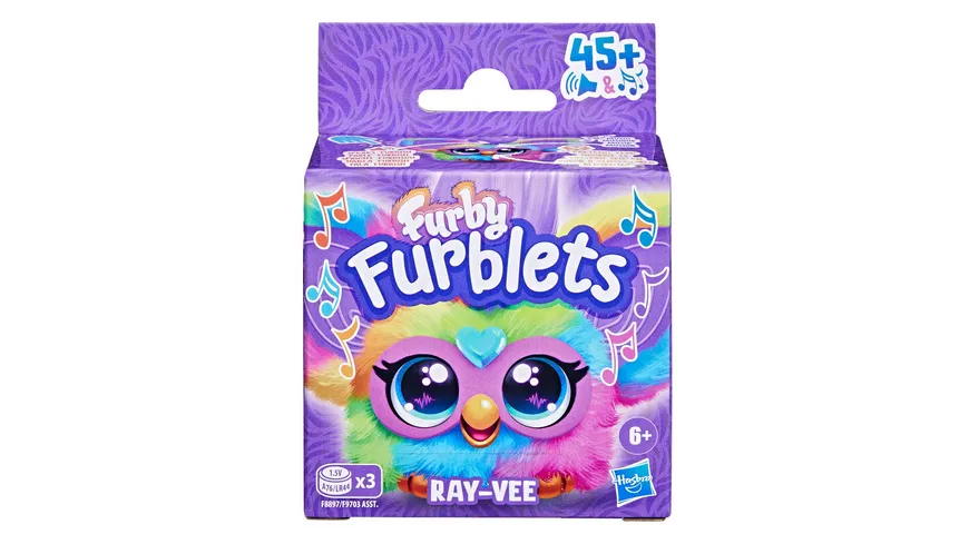 Hasbro - Furby Furblets Mini elektronisches Plüschspielzeug, 1 Stück, sortiert
