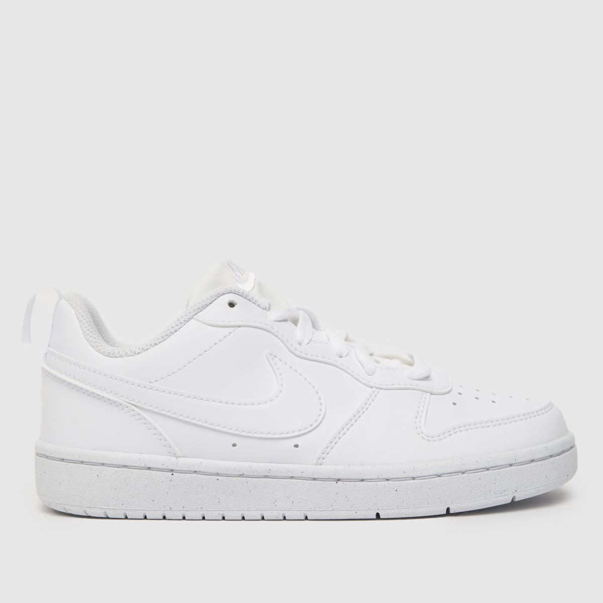 Nike vita Court Borough låga Recraft ungdomsskor