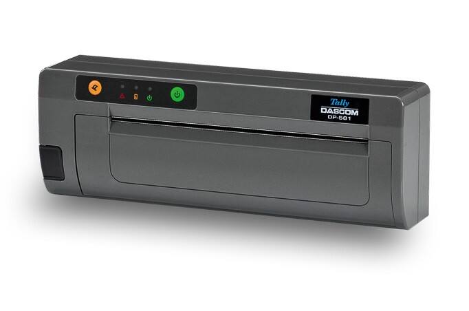 DASCOM DP-581 Farb Thermal Mobiler Drucker Olive
