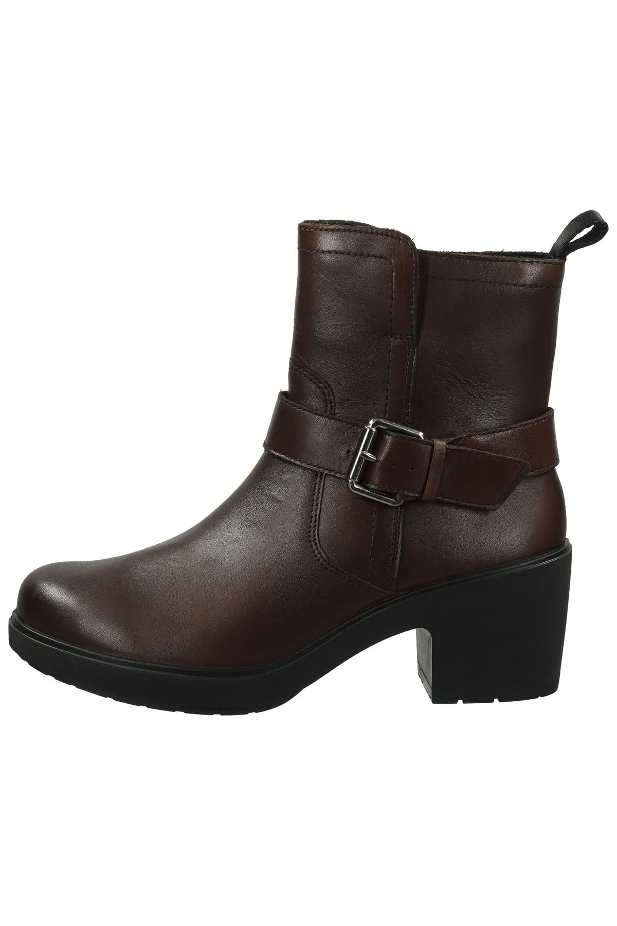 Ecco  Stiefelette - Braun - Blockabsatz