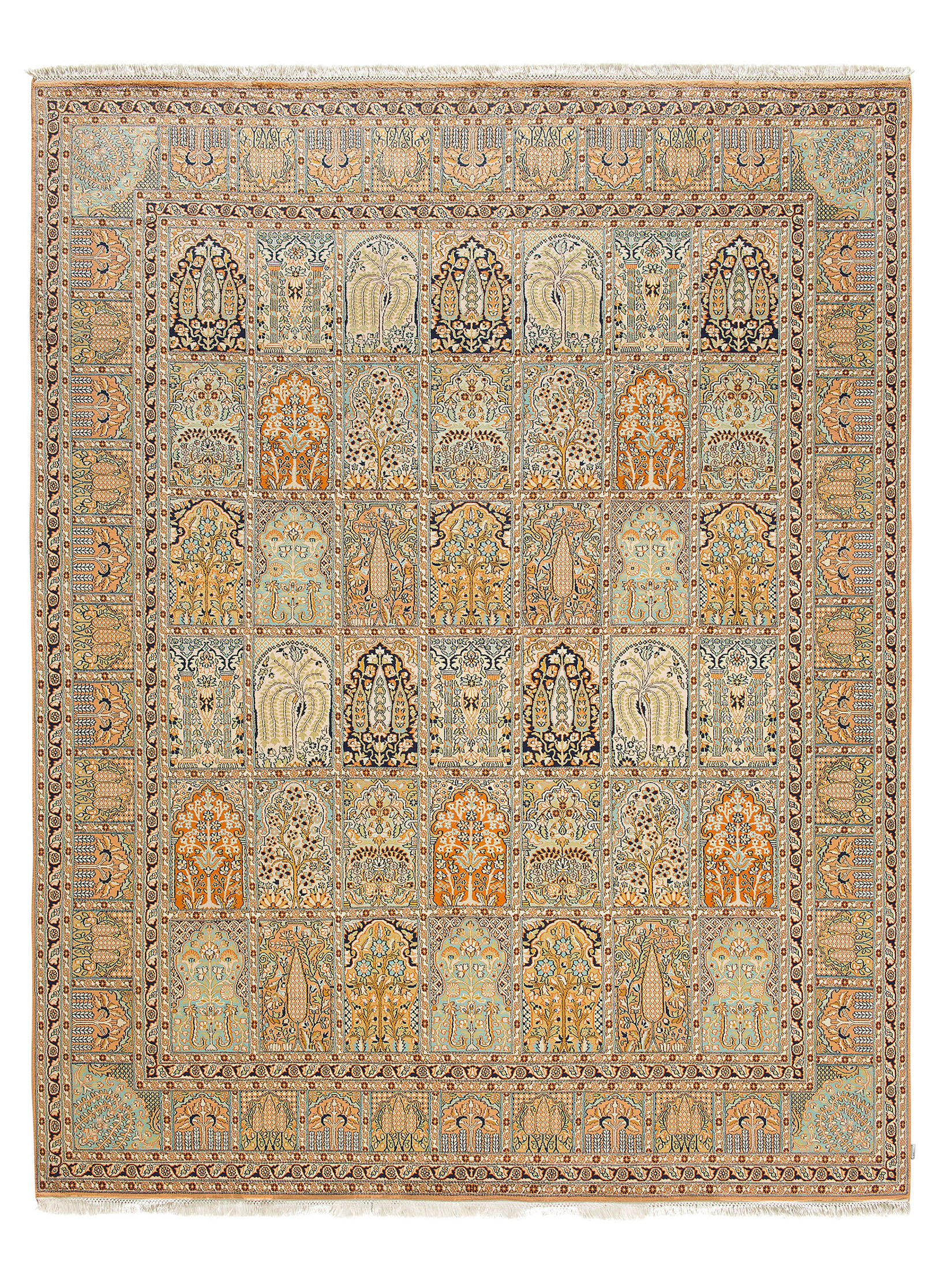 Kaschmir Seide 18/18 ca. 245 x 310 cm, Unikat / Einzelstück