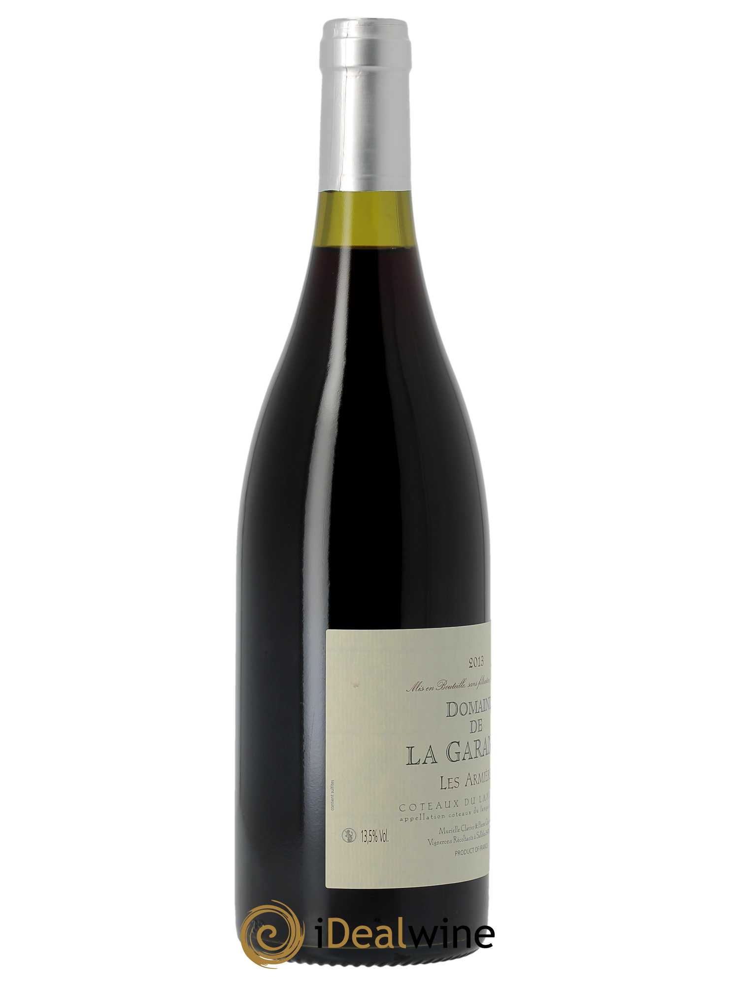Coteaux du Languedoc de La Garance (Domaine) Les Armières  2013 - Lot de 1 Bouteille