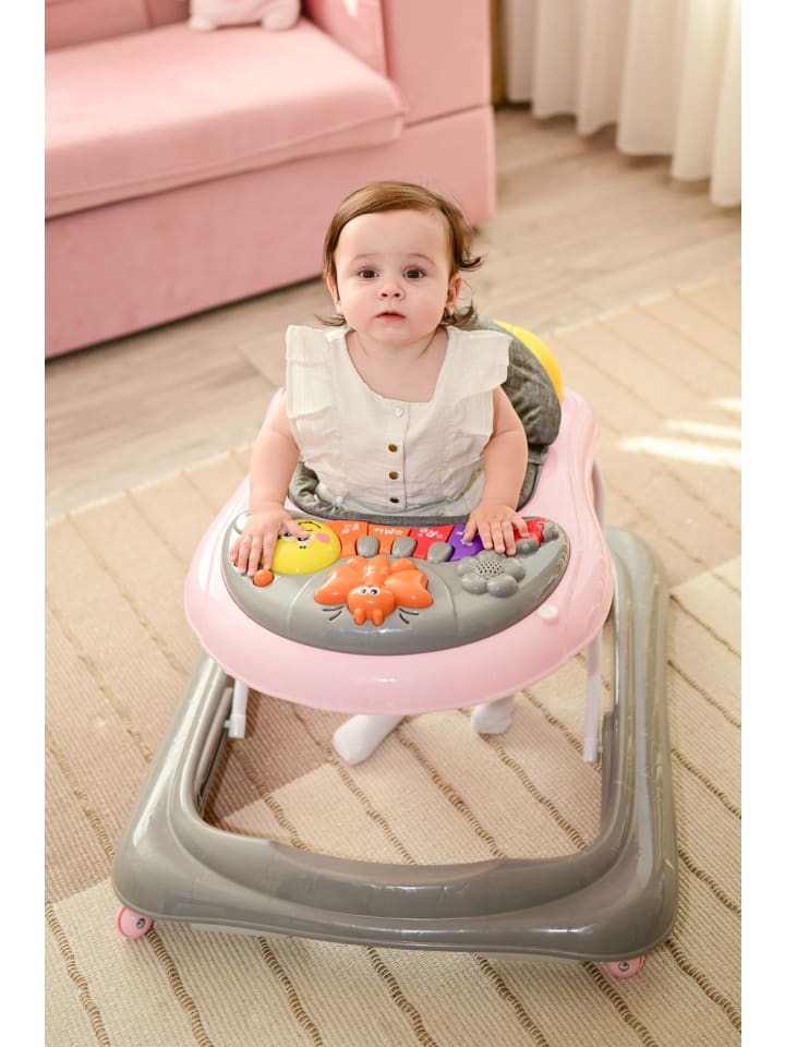 Lorelli Lauflernhilfe My Buggy Musik in rosa günstig kaufen onesize