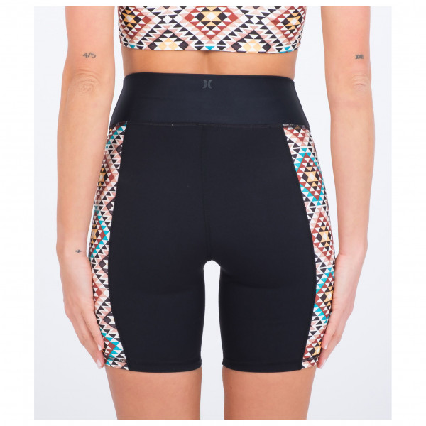 Hurley - Women's Mosaic Geo Long Line Surf Short - Bikini-Bottom