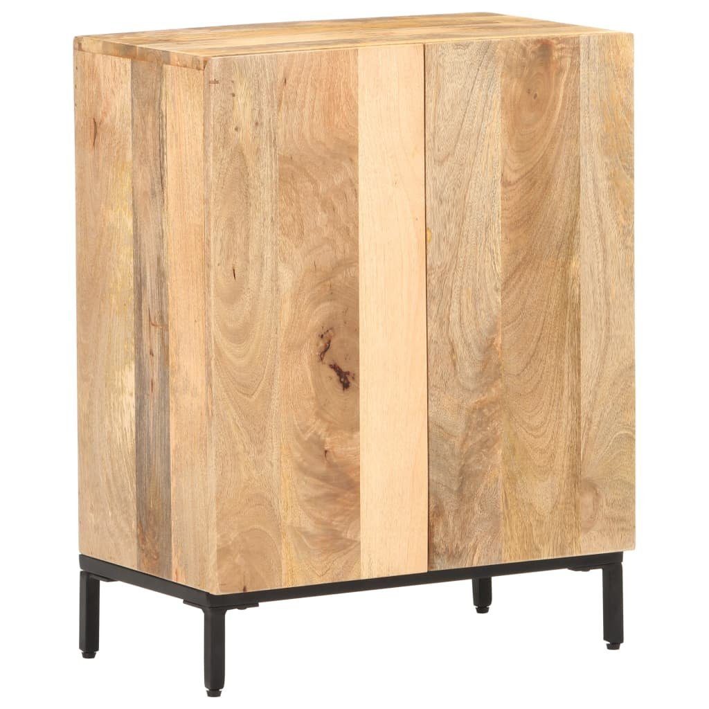 vidaXL Sideboard Sideboard 60x35x77 cm Mango Massivholz (1 St)