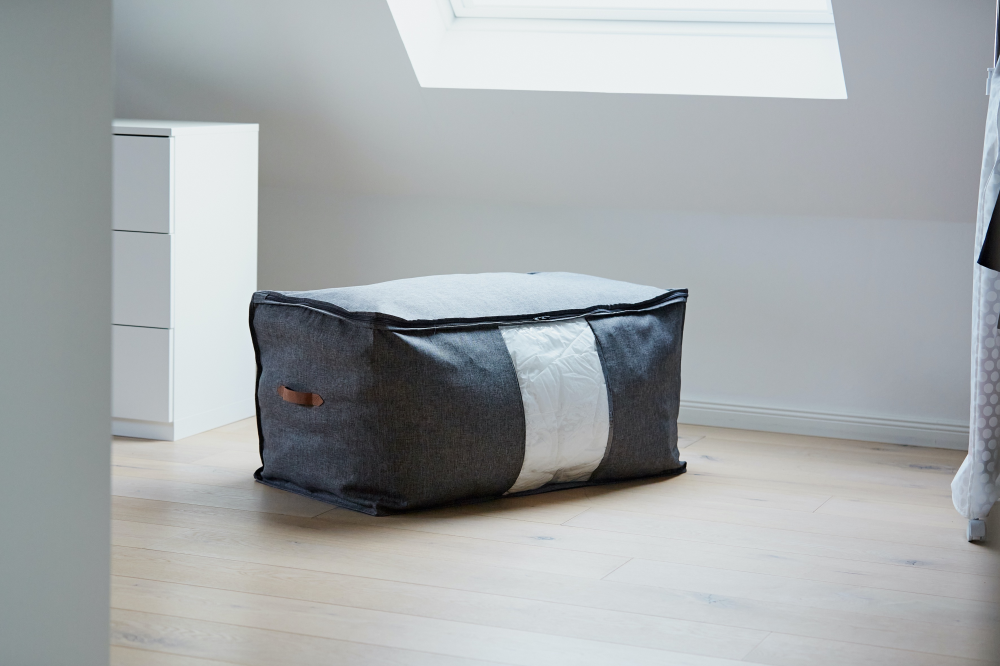 Jumbo Bag Premium Grau meliert
