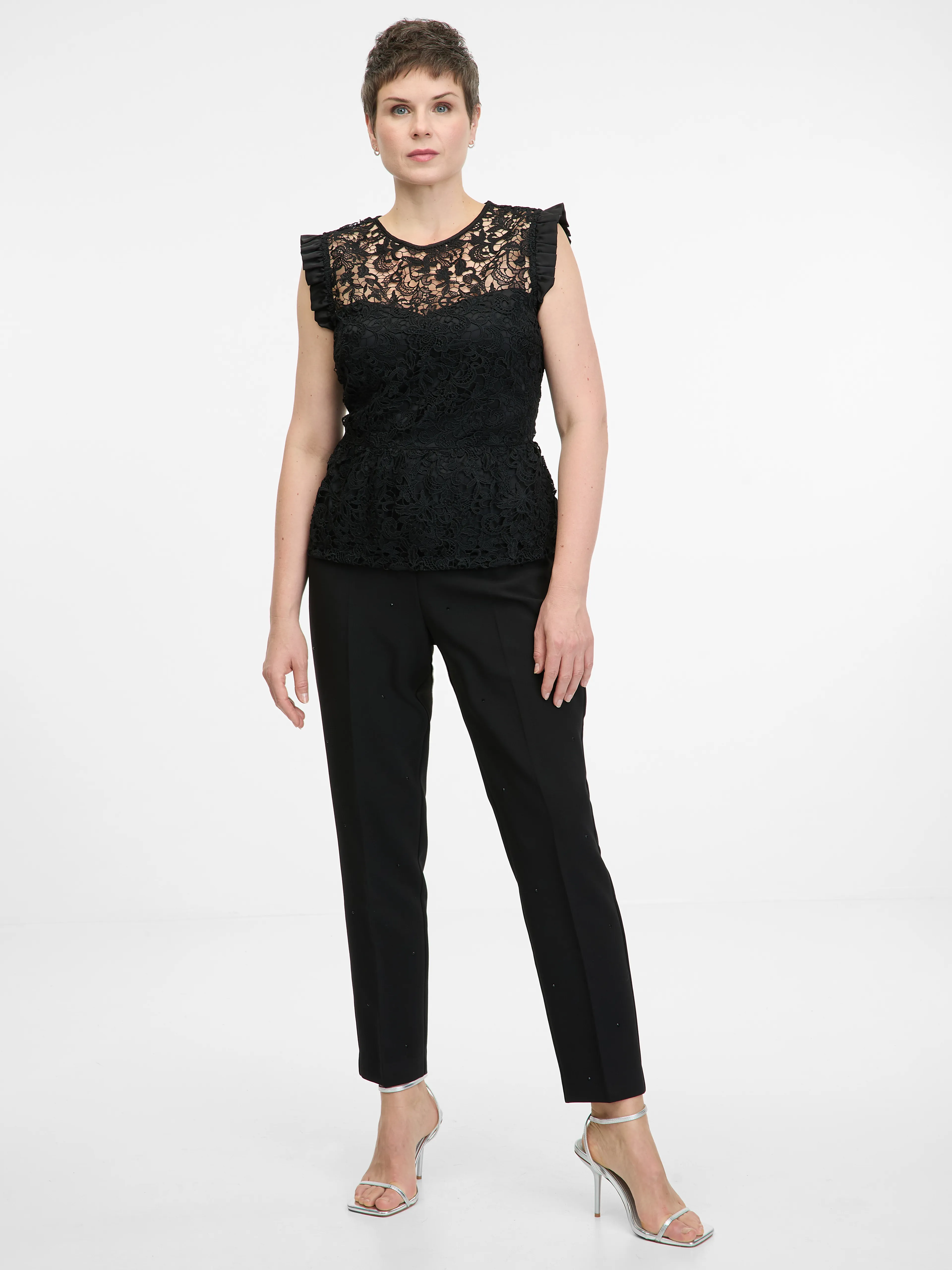 Schwarze Damenbluse ORSAY