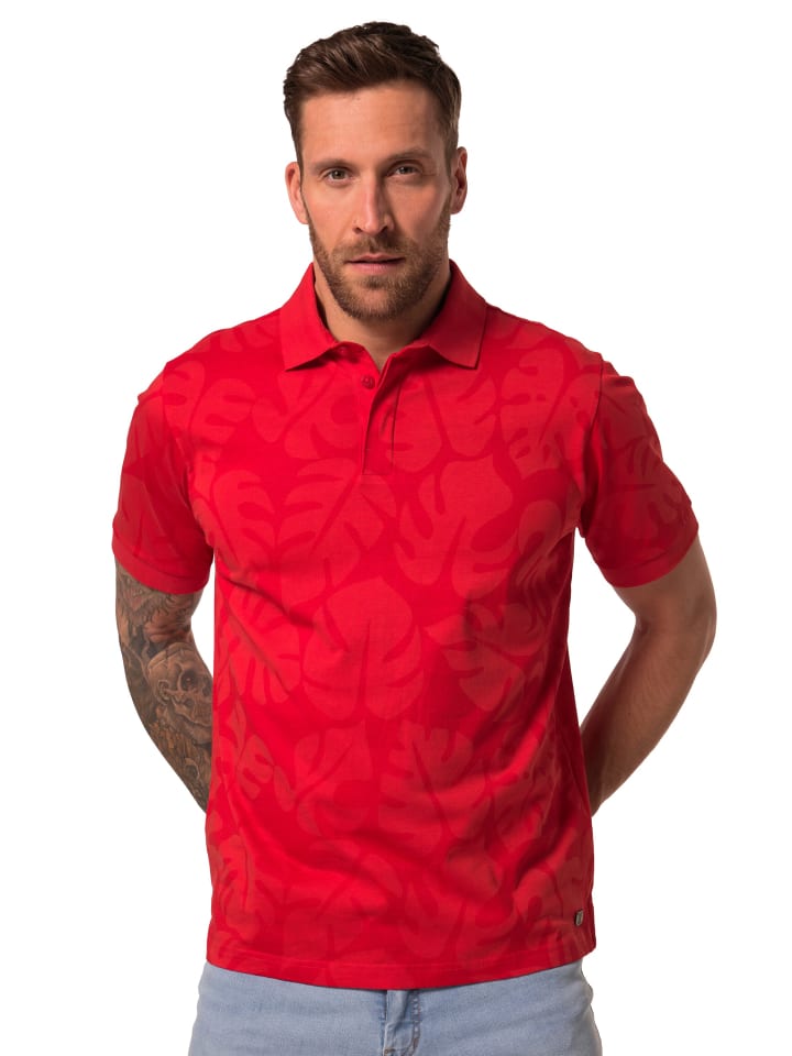 JP1880 Poloshirt in chilli rot günstig kaufen