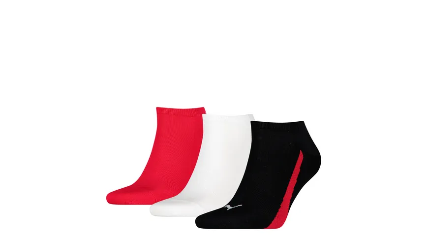 PUMA Unisex Sneaker Socken Lifestyle 3er Pack sw/ws/rt