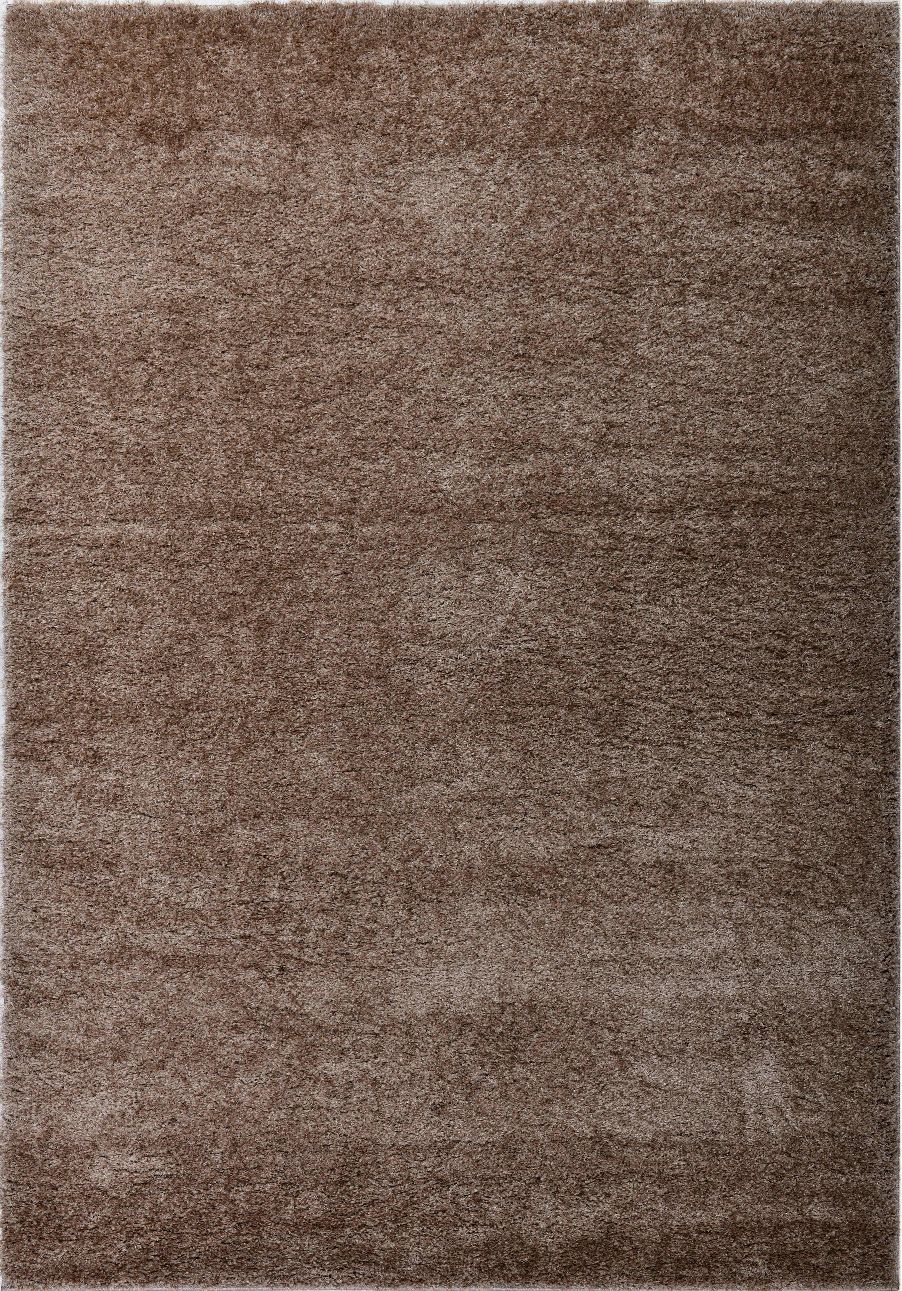 Hochflor-Teppich Malin, Home affaire, rechteckig, Höhe: 43 mm, Shaggy in Uni-Farben, einfarbig, leicht glänzend, besonders weich