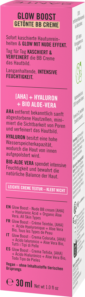 BB Creme Glow Boost, 30 ml