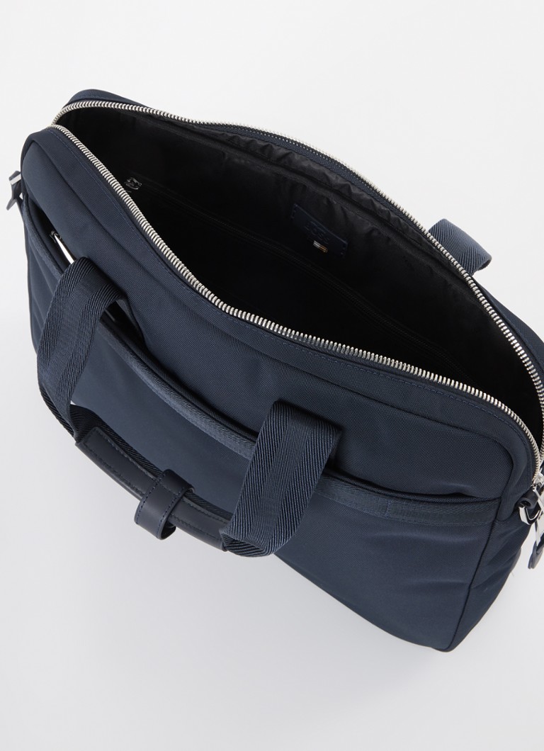 Sac business HUGO BOSS Highway avec compartiment pour ordinateur portable 16 pouces et détails en cuir