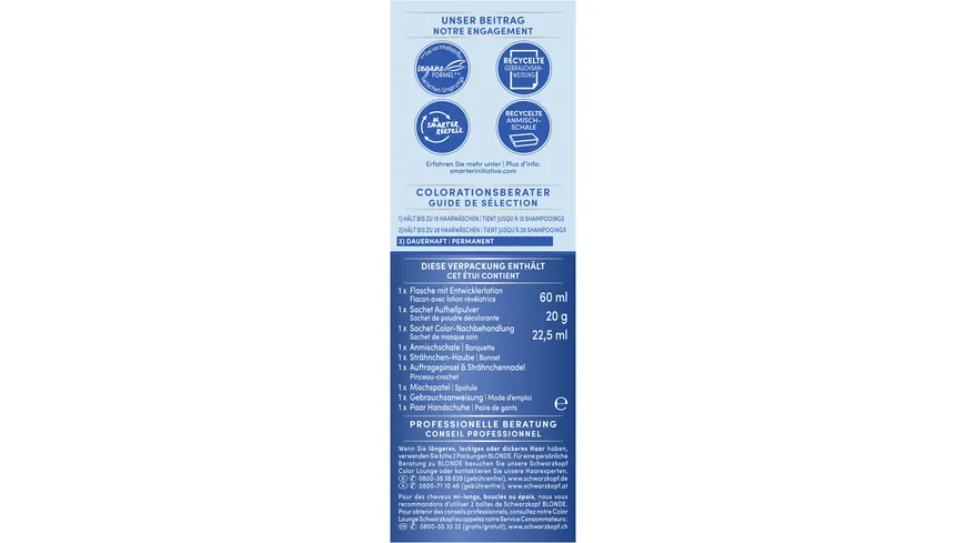 BLONDE Super Strähnchen M1 - Stufe 3